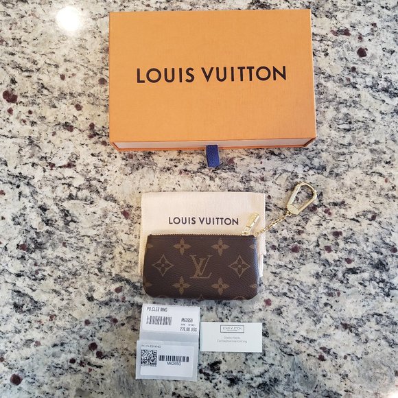 Louis Vuitton Accessories - Brand NEW Louis Vuitton Key Pouch in Monogram